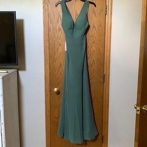 NWT Eucalyptus Christiana Azazie Bridesmaid Dress